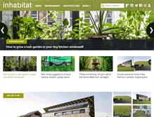 Tablet Screenshot of inhabitat.com